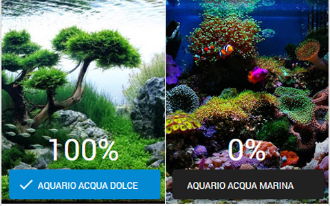 SONDAGGIO: Ami gli animali e tra questi vorresti un acquario con pesci. Che ACQUARIO PREFERISCI AVERE?