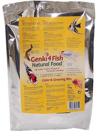 Nuovo mangime Genki4fish Natural Food