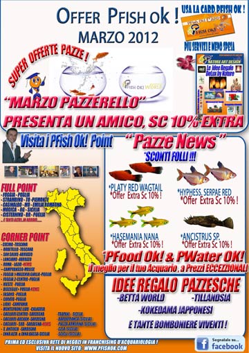 Nuova offerta pesci PFish ok Marzo 2012