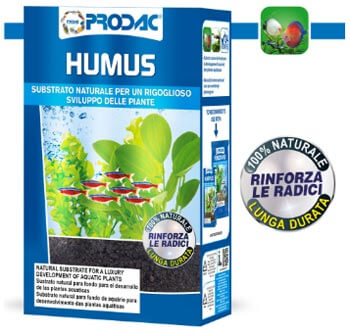 humus prodac substrato per piante acquario