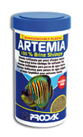 ARTEMIA Mangime di origine animale composto da 100% Artemie liofilizzate.