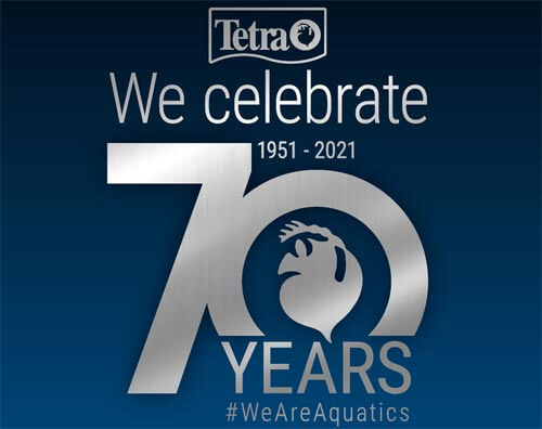 Tetra 70Years official we celebrate 1951 2021 we are aquatics