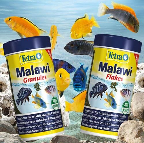 Tetra Malawi - mangime pesci flakes granules