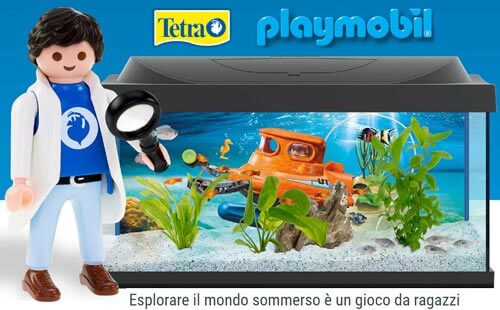 Acquario Tetra Playmobil 54 litri