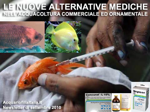 LE NUOVE ALTERNATIVE MEDICHE NELL&rsquo;ACQUACOLTURA COMMERCIALE ED ORNAMENTALE