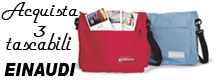 Acquista 3 Einaudi e riceverai una splendida BORSA GRATIS