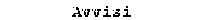 Avvisi