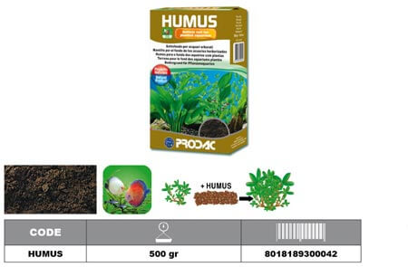 humus prodac substrato