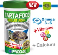 tartafood pellet adult alimento tartarughe acqua dolce prodac